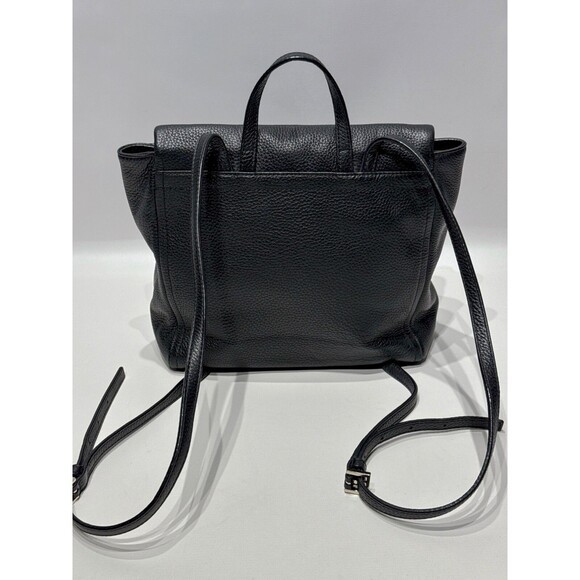 Kate Spade Highland Place Backpack Black Pebbled Leather Gold Hardware 11x10x4 main image 11